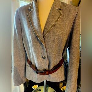 Wool blend Contemporary Blazer
